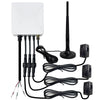 ABZZ-Tuya Smart Life 3 Phase Wifi Energy KWH Meter Power Clamp Current Transformer App Monitor And Record Consumption