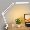 LED Desk Lamp, Dimmable Adjustable Flexible Reading Light, 3 Color 10 Brightness Levels, Memory Function Table lamp for Office