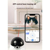 Treaded Wheel Pet Camera 1080P Real Time App Controlled For Pet Dogs Cats