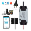 Smart WiFi Garage Door Opener Receiver - AC/DC Compatible, Tuya/SmartLife APP Control for Swing & Sliding Gates