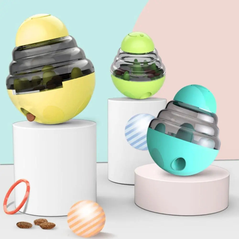 Brain Game Dog Interactive Treat Toy Treat Dispenser Puzzle Puppy Swing Leak Feeder Fun Challenges Food Maze Feeder Dog Toys Pet