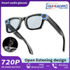 AI Smart Glasses with 8MP Camera Video Recording 100+ Languages Translation Sunglasses Bluetooth Call Music Play Men Women 2025