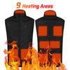 21 Heated Vest Electric Heated Jackets Men Women Sportswear Heated Coat Coat Motorcycle USB Heating Jacket For Camping outdoor