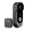 ABAC-Smart Home 2.4G Wifi Wireless Camera Doorbell 720P Video Intercom Outdoor Waterproof Night Vision Protection