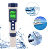 5 in 1 Water Quality Tester PH/EC/TDS/Salinity/Temp Tester for Drinking Water Aquariums Water Tester Pools Water Quality Monitor
