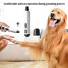 Electric Pet Nail Clipper with LED Lights LCD Display for Dogs Cats Grooming Safe Quiet Nail Trimmer Grinder
