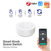 Tuya zigbee Smart Button Scene Switch 1/2/3/4 Gang Switch Push Button Controller Works With Smart Life App ZigBee Gateway
