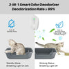 Smart Pet Odor Purifier For Cats and dogs Litter Box Deodorizer Dog Toilet Rechargeable Air Cleaner Pets Deodorization