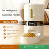 Automatic Cat Food Machine, 5G Wifi Connection, Pet Timed Intelligent Feeder with Preservation Function, Suitable for Cats/Dogs