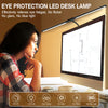 Led Desk Lamp for Office Home Desk Light , Eye Caring Architect lamp with Clamp,Dual Screen Computer Monitor Smart Table Light