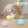 Intelligent interaction Cat Toys Smart Touch Sound Toy interactive Squeak Toy Ball Catnip Training Pet Toy Analog Call Pet