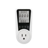 Digital Display Electrical Energy Monitor Socket LCD Screen Backlight Watt Meter Socket EU/US/UK Plug Real-time Monitoring
