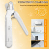 2 in 1 Pet Nail Grinder and Clipper Cat Dog Grooming Tool with LED Lights and Splash Guard USB Rechargeable Cat Dog Nail Trimmer