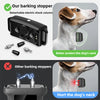 Smart Color Screen Dog Training Anti-barking Device Multi-function Waterproof Dog Collar Electric Shocker Automatic Pet Products