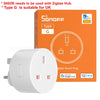 SONOFF S60ZB EU/UK iPlug Zigbee Smart Plug ZIgbee Router Device Overload Protection ENergy Monitoring Timer Control via Alexa