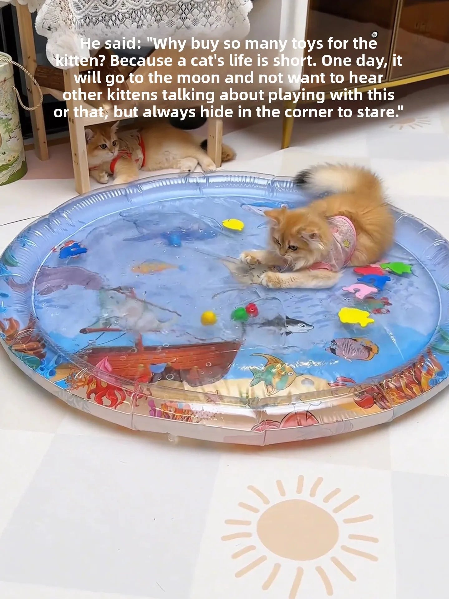 Thiened Pet Water Bed Anti-Scratch Summer Cooling Iatable Ice Cold Mat Dog Cooling Mat  S Pad Home Pet Supplies