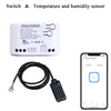 WiFi Smart eWelink TH Temperature Humidity Switch 7-32V Passive Dry Contact Relay Real-time Monitor Smart Module Alexa Alice