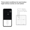 Tuya zigbee Smart Button Scene Switch 1/2/3/4 Gang Switch Push Button Controller Works With Smart Life App ZigBee Gateway