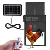 Solar Chicken Coop Door Automatic Chicken Coop Door Opener Battery Powered Auto Chicken Door 4 Modes with Timer & Light Sensor