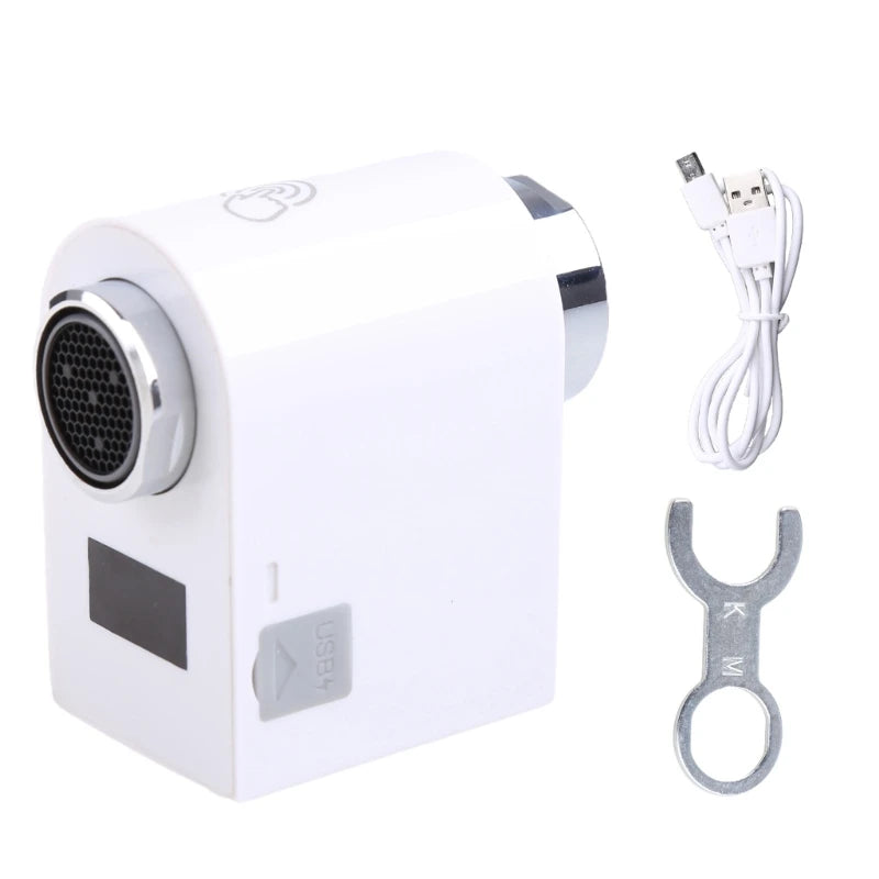 Smart Sensor Faucet Infrared Sensor Automatic Water Saver Tap Anti-overflow Kitchen Bathroom Inductive Faucet