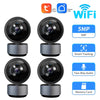 Smart Life 5MP IP WiFi Camera Surveillance Security Baby Monitor Automatic Human Tracking Cam Two Way Audio Indoor Video Camera