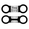Nameplate Engraved Id Tag Dog Cat Collar Stainless Personalized Silicone Customize Anti-lost Accessory