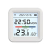 Smart Temperature and Humidity Sensor with Display Mini Wireless Thermometer Hygrometer for Home Automation Tuya App Control
