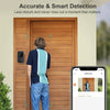 WiFi Smart Audio Doorbell Camera 2-Way Audio Wireless Visual Intercom Doorbell with Remote Monitor Indoor Outdoor Surveillance