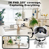 Smart Pet Camera Robot | Home Security Camera,Baby Cry Detection,Privacy Mode,Two-Way Voice Call,High-Definition Night Vision