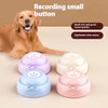 Voice Recording Button Pet Toys Dog Buttons for Communication Pet Training Buzzer Recordable Talking Button with Mat