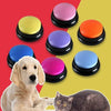 Talking Buttons for Pets - Recordable Sound Dog Cat Toy, Voice Recorder Training Tool, Interactive Communication Buttons for Cat