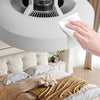 Smart Ceiling Lamp Fan White Simple Modern Led Light Ceiling Light Electric Fan Indoor Ventilation Fan for Bedroom Living Room