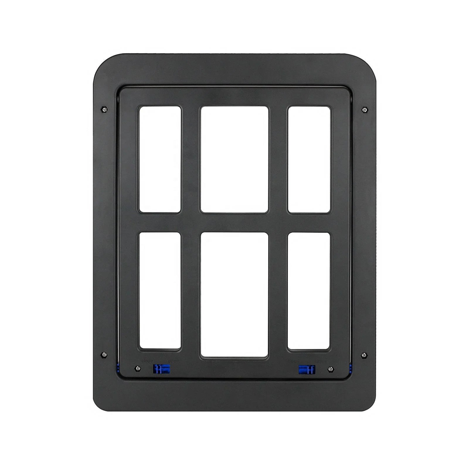 Hot-selling pet door for screen doors with magnetic flap to lock insert, sliding door for dogs and cats