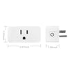 Remote Voice Control Mini WiFi Smart Plug US Plug Timing Function US Smart Plug Remote Control Electricity Statistics
