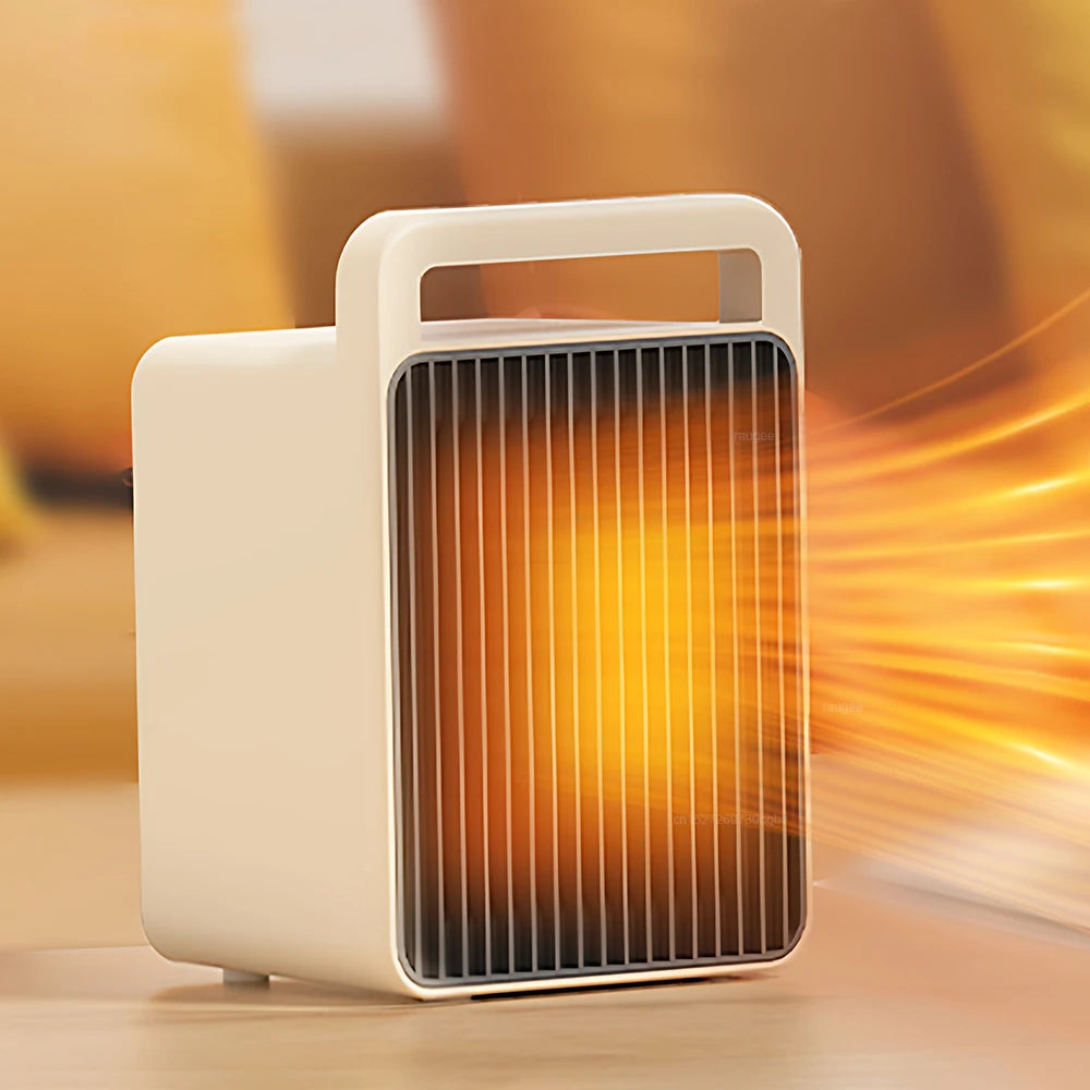 Electric Heater 220V Heating Fans Hot Air Blower Portable Mini PTC Heater Home Room Bathroom Heater Small Desktop Space Heater