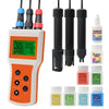 Smart Dissolved Oxygen Meter PH/DO/TDS/EC/Temp/Salinity Tester 6 in 1 Salt Water Monitor for Aquarium Aquaculture Koi Fish Pond