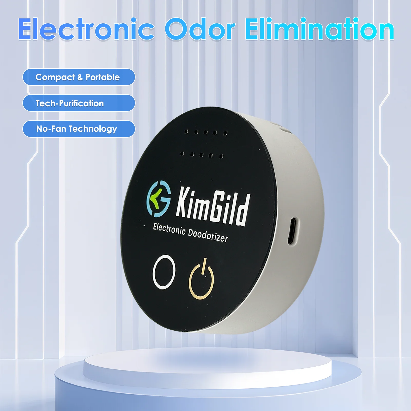 Smart Air Purifier, Quickly Removes Odors, Negative Ion Purification, Suitable For Indoor And Car Air Purification.