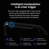 Smart Glasses AI Voice Assistant Camera Glasses Remote Shooting Outdoor Sport Glasses with Camera Open Ear Sound Mic & Speakers