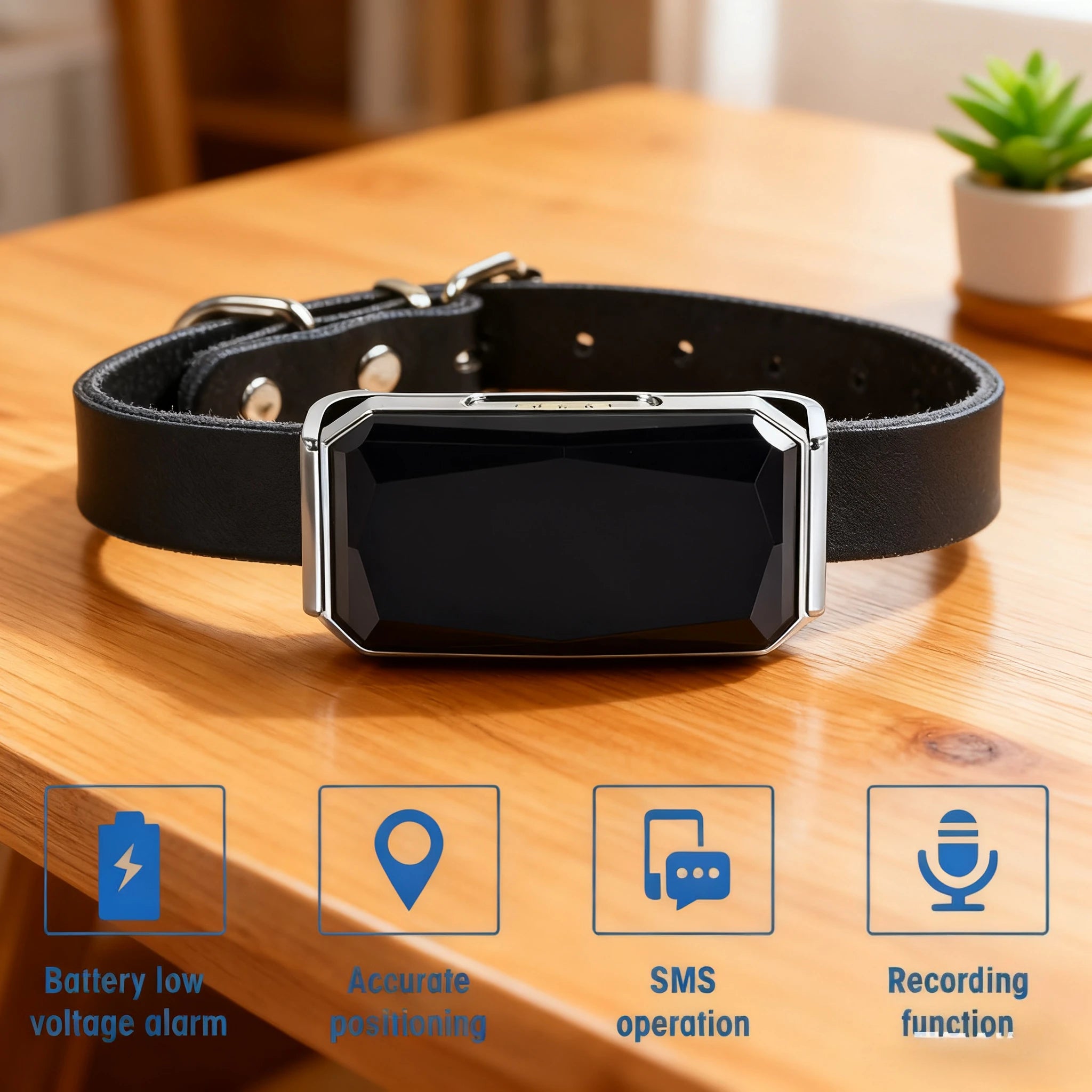 G12 GPS Tracking Locator Wearable Smart Pet Detection Tracker Waterproof IP67 Anti-lost Record Multifunctional for Kids Elderly