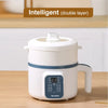 Digital Rice Cooker and Food Steamer with Dual-Layer Cooking