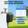 GIRIER Tuya Smart Water Timer Solar Powered Wifi Hose Faucet Timer with Brass Inlet Programmable Sprinkler Timer No Hub Required