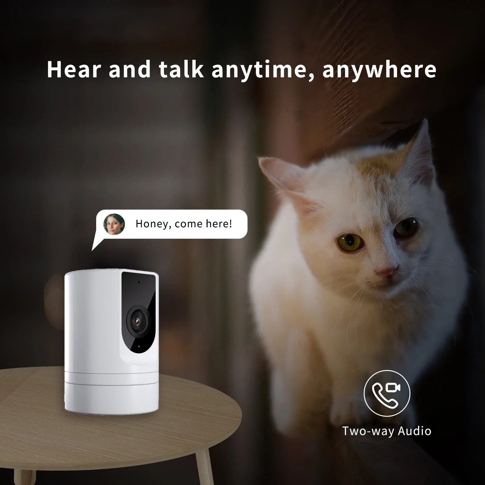 Smart Home Paws 2-Pack 1080p Indoor Pet Camera image 2