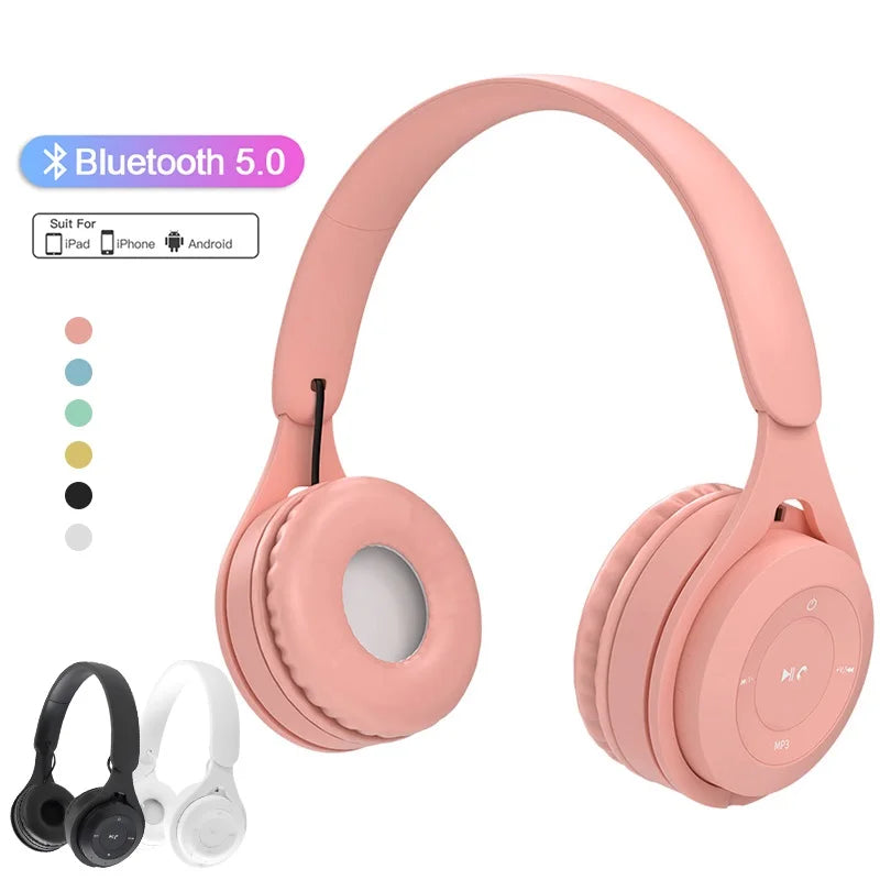 Smart Home Paws Y08 Kids Foldable Bluetooth Headphones image 1