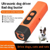 Portable Anti-Barking Dog Bark Deterrent Device Professional 40KHz Bark Control Rechargeable 32FT Bark Shield Indoor Outdoor