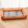 Summer Cooling Square Cat Bed for Dogs Comfortable Soft Small Cat Mat Elastic Cat Bed for Large Pet Cushion