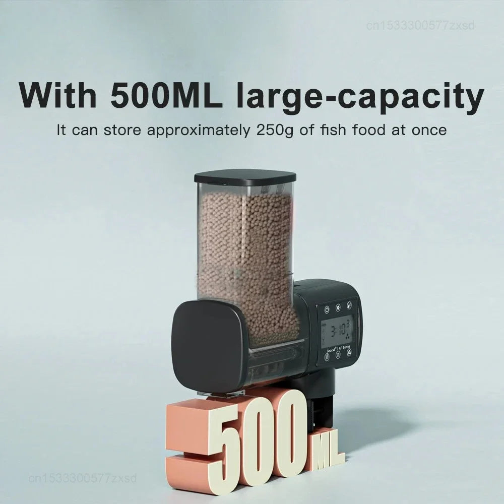 New Aquarium Fish Tank Feeder Intelligent Automatic Feeder Digital Timing Wifi Wireless Remote Control Fish Feeding Machines