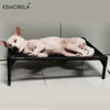KEMORELA Cooling Elevated Dog Bed Outdoor Elevated Dog Bed For Medium Dogs Bite-Proof Standing Pet Bed Washable Breathable Mesh