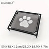 KEMORELA Cooling Elevated Dog Bed Outdoor Elevated Dog Bed For Medium Dogs Bite-Proof Standing Pet Bed Washable Breathable Mesh