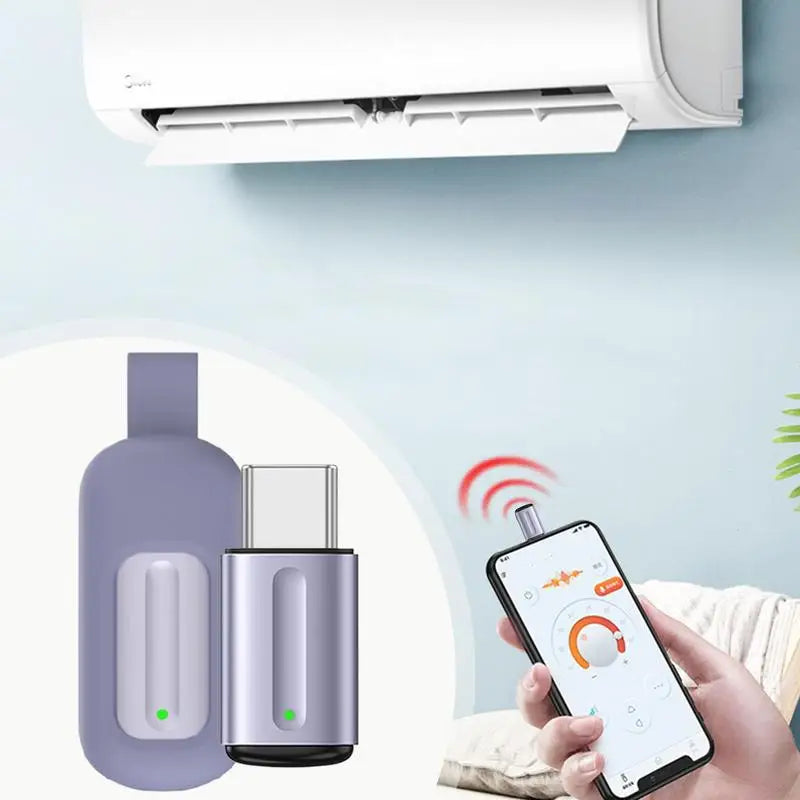 Type-C Smart App Remote Control Mobile Infrared Transmitter Androids Mobile Phone Learning OTG Smart Remote Control