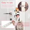 Punch-Free Pet Door Opener Adjustable Cat Door Holder Latch Easy Installation Pet Flap Door for Dog Cats Pet Supplies
